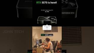 Nvidia RTX 5070 with RTX 4090 performance at $549 #rtx4090 #nvidia #pc #memes #shorts