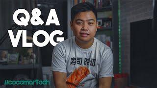 Q&A Vlog with cocomarTech | Sino ba tong tech YouTuber na ito? | Vlog # 36