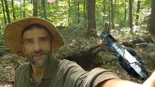 Finding Gemmy Tremolite Crystals [Off The Beaten Path] In Ontario, A Rockhounding Forest Adventure