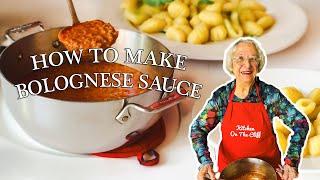 Bolognese Sauce | Kitchen on the Cliff with Giovanna Bellia LaMarca