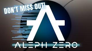 Aleph Zero - The Blockchain That Does It ALL (Get In Soon)