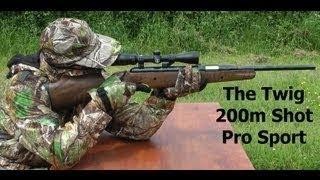 218 YARD AIR RIFLE SHOT - Exploding Air Gun Sniper Shot