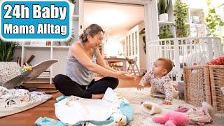 24h Alltag mit Baby  Mama von 4 Kindern & Leben in Deutschland! Essen Schlafen Spielen! Mamiseelen