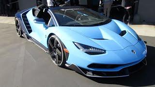 Rare Lamborghini Centenario Roadster (w/ startup)