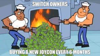 Incoherent rant about how much I dislike the Switch Joycons (They are awful)
