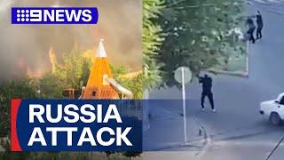 At least 15 police officers killed by gunmen in Russia | 9 News Australia