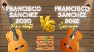 Guitar Comparison | Francisco Sánchez 2020 (pino-abeto) vs 2022 (sucuoya). Played by Toni Abellán