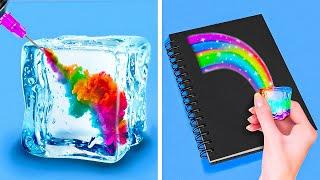 COOL RAINBOW CRAFTS AND EASY ART IDEAS