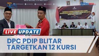 DPC PDIP Daftarkan 25 Bacaleg di KPU, Target Bisa Raih 12 Kursi dalam Pemilu 2024