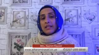 Alharam Travel Review by Mrs. Naznin Kauser