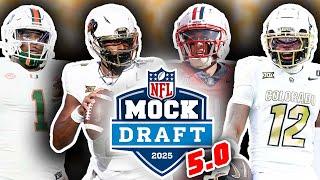 2025 NFL First Round Mock Draft For All 32 Picks! 5.0 (THE DRAFT IS SET!)