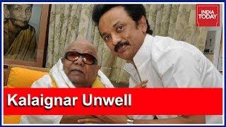 MK Stalin Claims Karunanidhi's Health Condition Is Improving