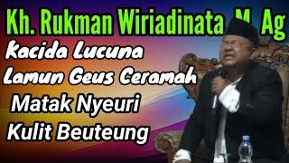 Ceramah Insun Terlucu KH.Rukman Wiriadinata.M.Ag Terbaru 2024