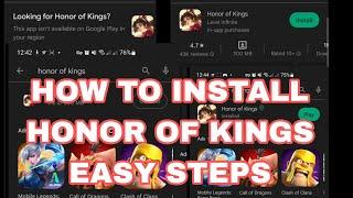 HOW TO DOWNLOAD HONOR OF KINGS | HOW TO DOWNLOAD HOK #hok #honorofkings