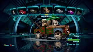 Cars 2 The Video Game All the Cars Character including the DLC characters as well