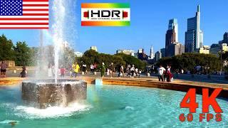 Philadelphia Rocky Statue & Rocky Steps 4K HDR