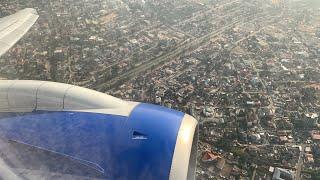 Air Peace EMBRAER RJ145 Scenic Take Off to Lagos From Accra