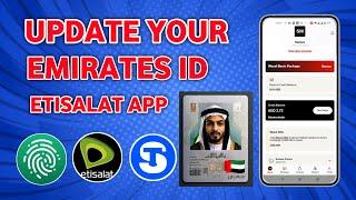 How To Update Emirates Id In Etisalat App Through Uae Pass