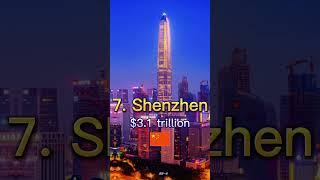 Top 10 Richest Cities in 2050 #shorts #2050 #viral #shortsvideo #richest #citiesskylines #gdp #top10