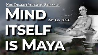 633. Bhagavan Ramana Satsang - Mind itself is Maya!