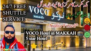 VOCO Hotel in #MAKKAH  | Free Shuttle Service | ROOM TOUR | Cheap Prices (Audio Fixed) Re-Upload