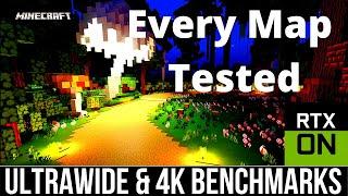 Minecraft - Ray Tracing - EVERY MAP TESTED - Ultrawide 3440x1440p - RTX - 2020- Egg Hunt