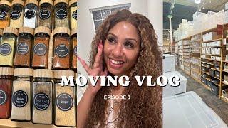 MOVING VLOG 3| ORGANIZE/SHOP/COOK WITH ME/MARSHALLS FINDS/I THINK I'M DONE?