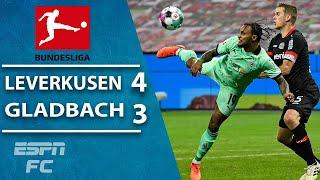 Gladbach's Valentino Lazaro scores MUST-SEE scorpion kick vs. Leverkusen | Bundesliga Highlights