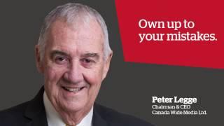 Family Legacy Series 2017 Canada Wide Media - Peter Legge