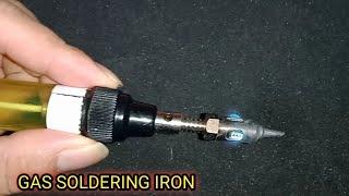 HOW TO USE MINI GAS SOLDERING IRON