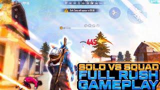 Solo vs Squad Full Rush Gameplay || Garena Freefire || Void Gamer || Mr Void