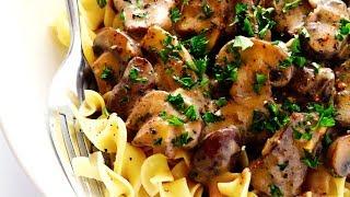 Beef Stroganoff