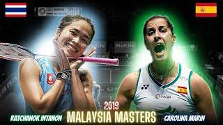 Carolina Marin(SPN) vs Ratchanok Intanon(THA) Badminton Match Highlights | Revisit Malaysia 2019