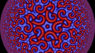 Ginzburg-Landau equation simulation on hyperbolic orbifold 533