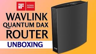 WAVLINK Quantum DAX AC3200 Gigabit Router Unboxing and First Look! A Router with Touchscreen Panel!