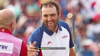 Scottie Scheffler Wins GOLD MEDAL In Men's Olympic Golf I US News