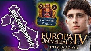 YOU can now FORM the ANGEVIN EMPIRE in EU4 DOMINATION