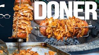 CHICKEN DONER KEBAB AT HOME! | SAM THE COOKING GUY 4K