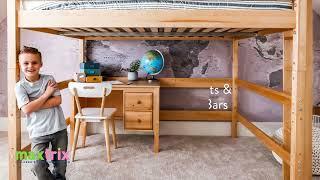 Maxtrix Furniture | Sturdy bunk beds for kids and adults