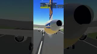 Singapore Airlines Boeing 787-9 Butter Landing At Larnaca #singaporeairlines #ptfsroblox #boeing787