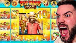 THE LUCKIEST BIG BASS SPLASH SESSION EVER!!! (MAX STAGE)