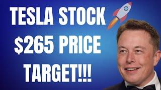  TESLA STOCK $265 PRICE TARGET!!! TSLA, SPY, NVDA, AAPL, QQQ, COIN, AMZN, & VIX PREDICTIONS! 