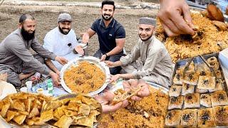 Special IFTAR Mutton PULAO Samosa in Arabic Style ft.@AbdulMalikFareed​