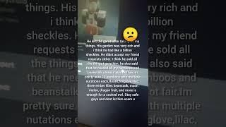 New Scammer exposed in Grow A Garden??