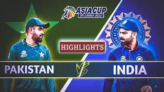 India vs pakistan | asia cup 2022 | highlights |   india vs pakistan asia cup| hindi highlight