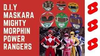 MASKARA DO-IT-YOURSELF MIGHTY MORPHIN POWER RANGERS #$HORTS #DarsTV