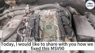 MSV90 ECU internal error, old school fix！#bmw #autoparts