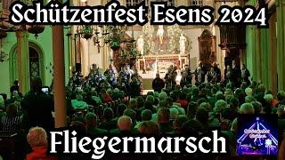 Schützenfest Esens 2024 - Spielmannszug Jever - Fliegermarsch in der St. Magnus Kirche