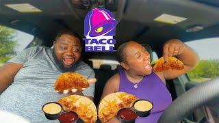 TRYING BIRRIA TACOS FROM TACO BELL + NEW MENU ITEMS!! *MUKBANG/REVIEW*