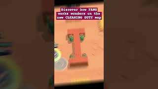 Watch FANG Dominate The New Cleaning Duty Map!  #shorts